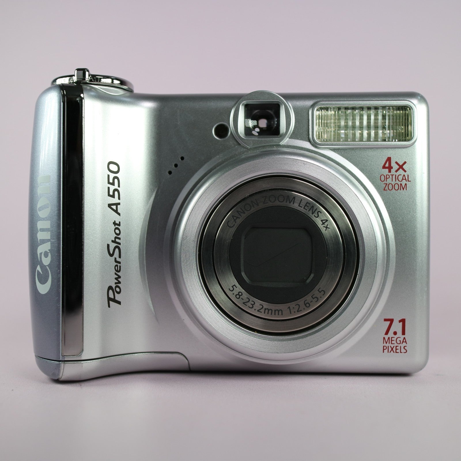Canon Digital Camera PowerShot A550 7.1MP Silver Tested – Digicam