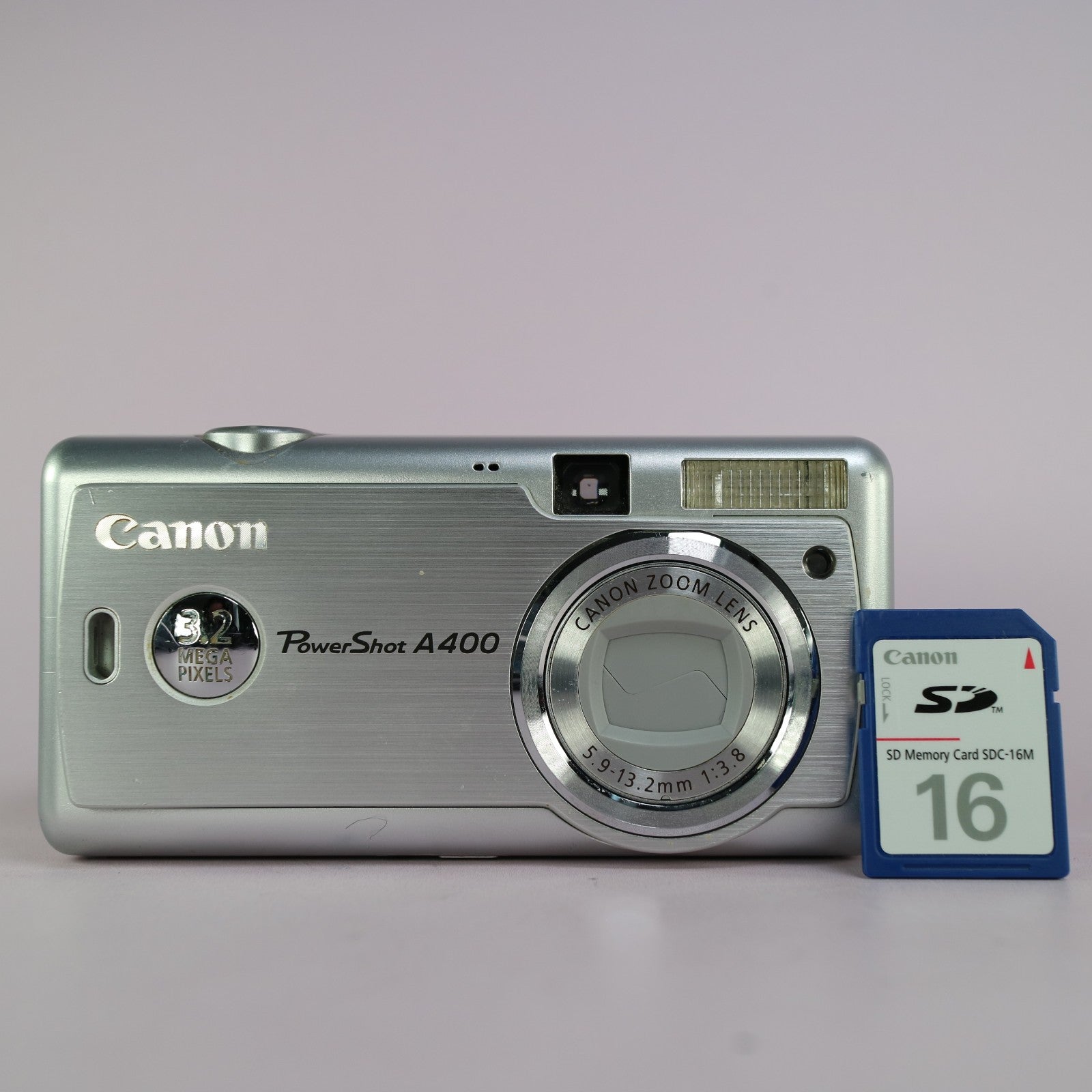 Canon Digital Camera PowerShot A400 3.2MP Silver Tested – Digicam