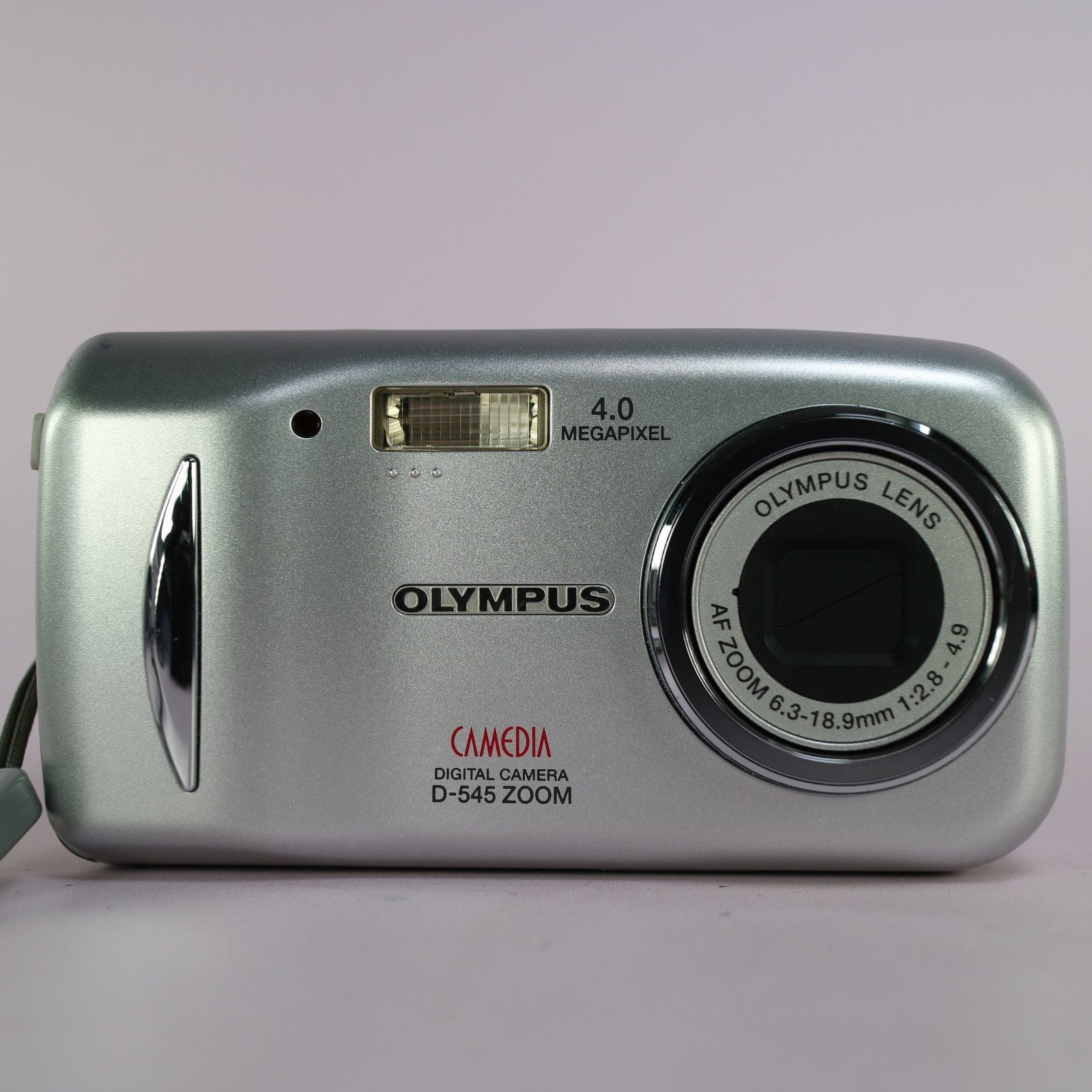 Olympus Digital Camera Camedia D-545 Zoom 4.0MP Silver Tested