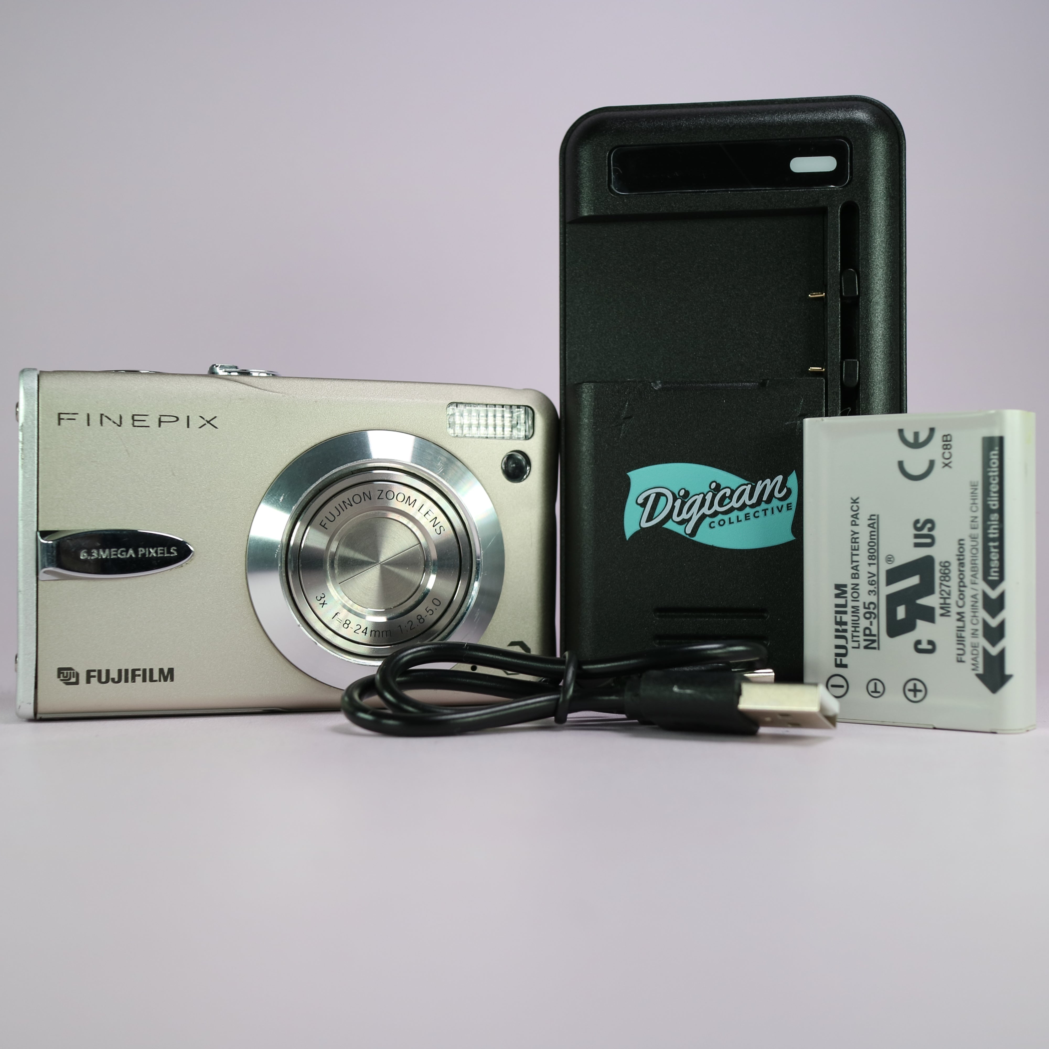 Fujifilm FinePix F30 6.3MP CCD Compact Digital Camera – Digicam