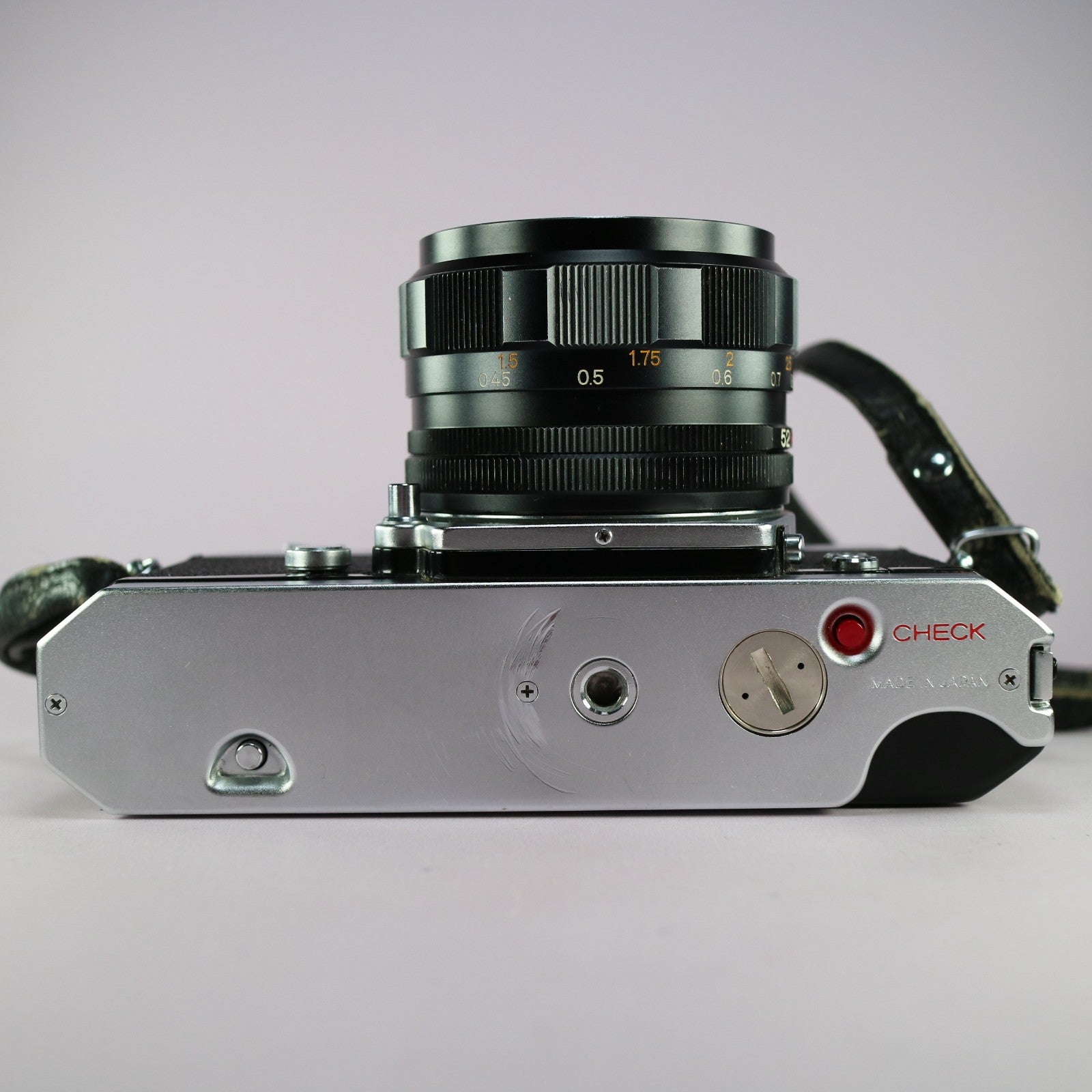 Konica Autoreflex T 35mm Film SLR Camera w/ Hexanon 52mm f/1.8 Lens Tested