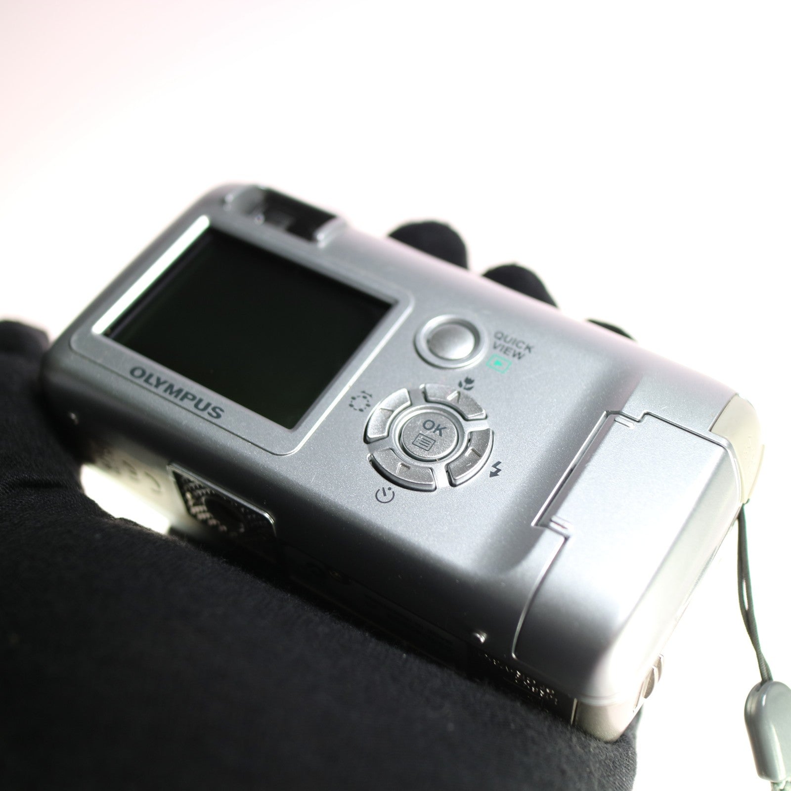 Olympus Digital Camera Camedia D-580 Zoom 4.0MP Silver Tested With xD Card