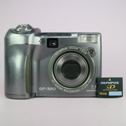 Olympus Digital Camera SP-320 7.1MP Silver Tested With xD Card