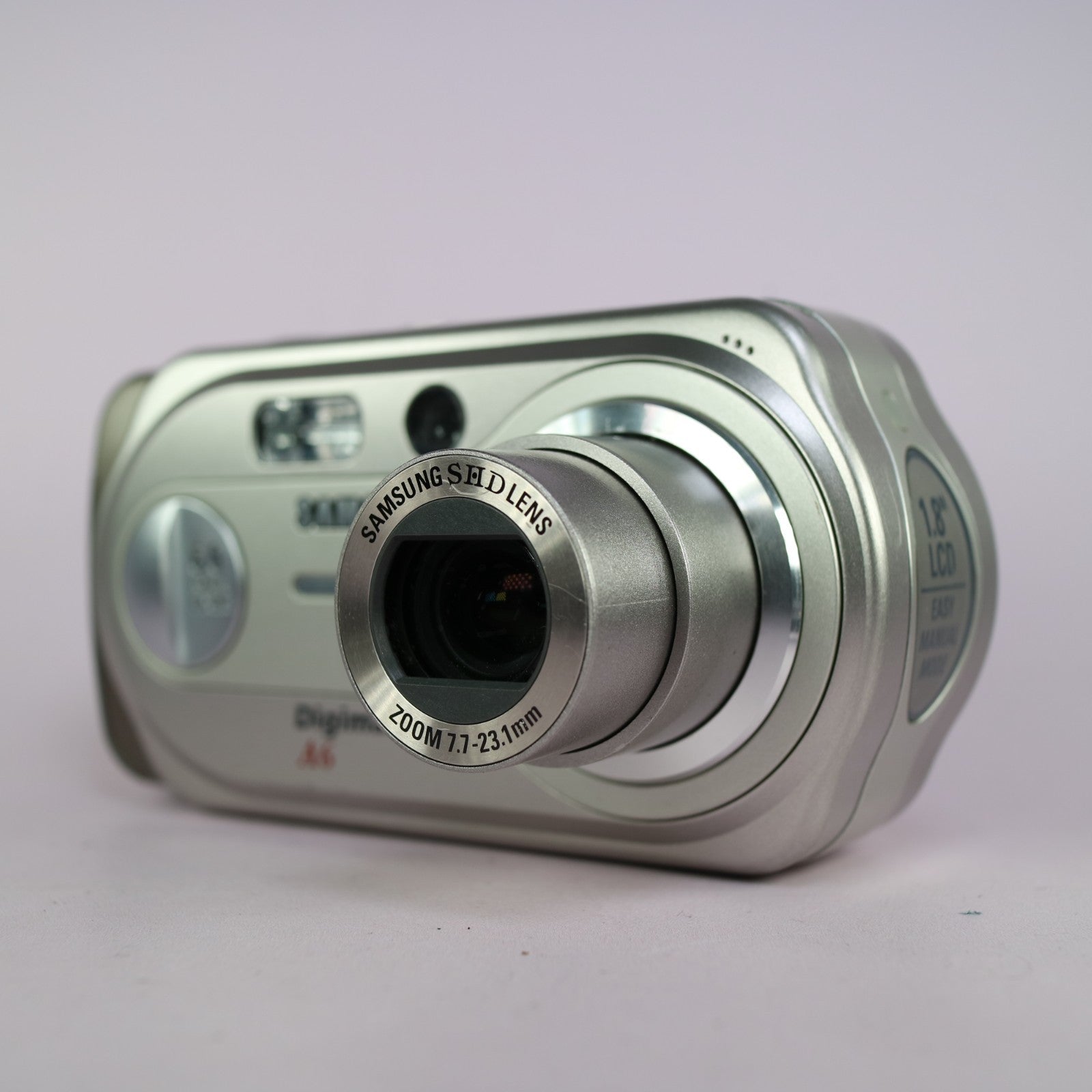 Samsung Digimax A6 6.0MP Compact Digital Camera Silver Tested
