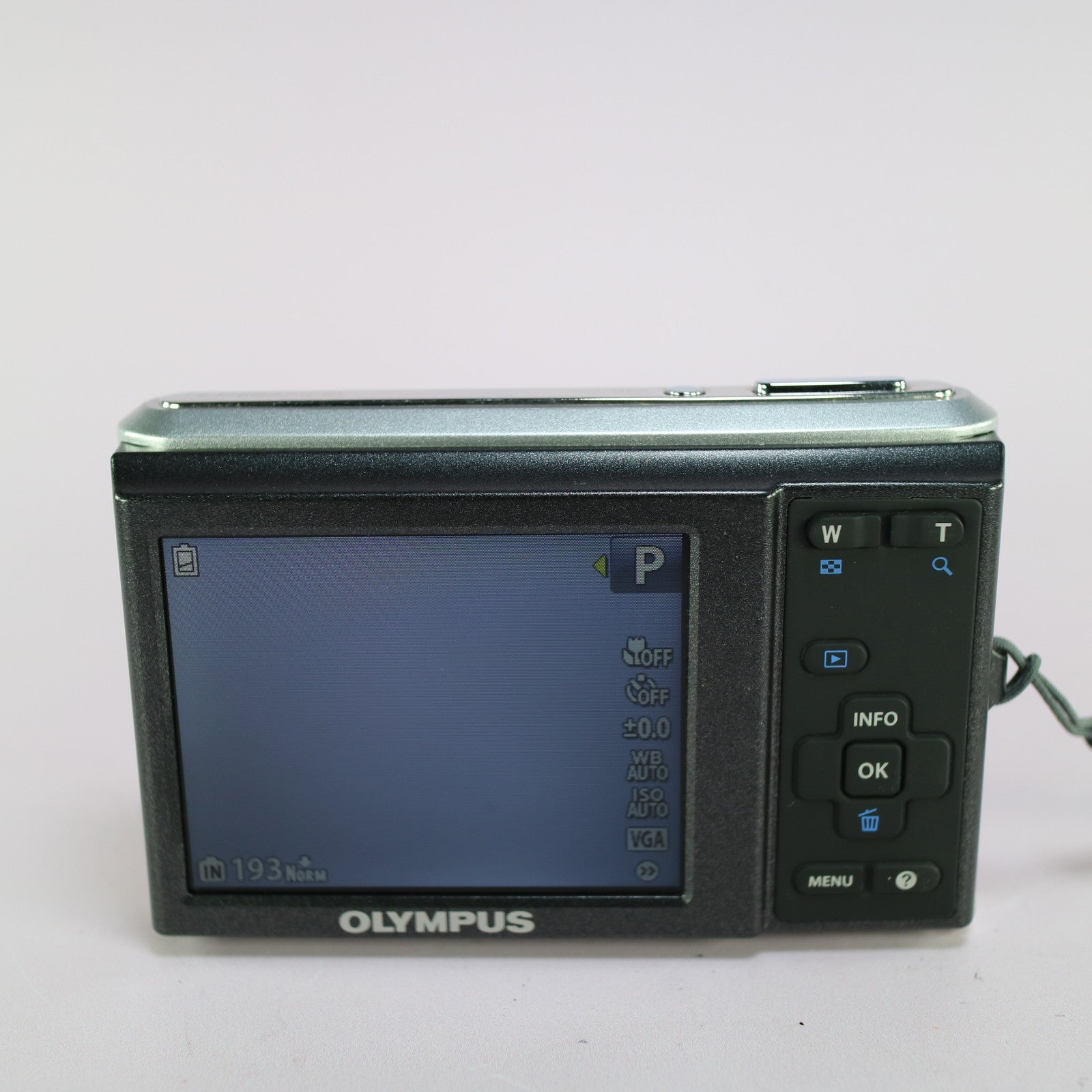 Olympus Digital Camera X-43 12.0MP Silver Tested
