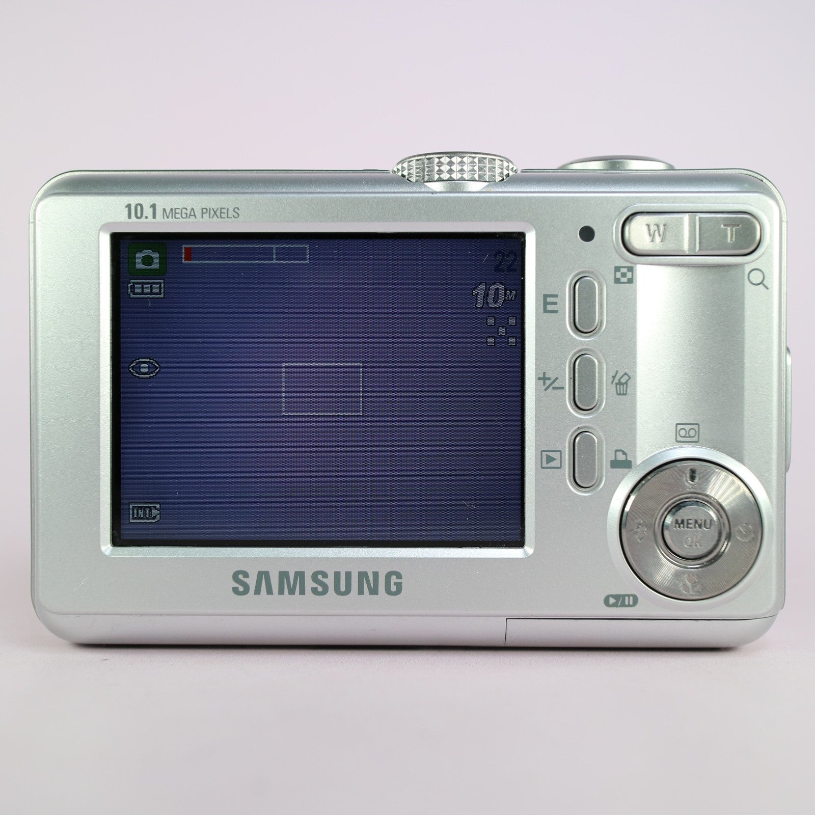 Samsung Digital Camera Digimax D103 10.1MP Silver Tested