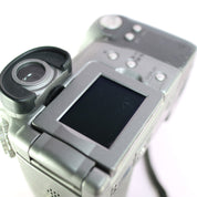 Canon PowerShot Pro90 IS 2.6MP Flip Screen Digital Camera Silver Tested Full Set