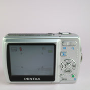 Pentax Optio M20 7.0MP Compact Digital Camera Silver Tested