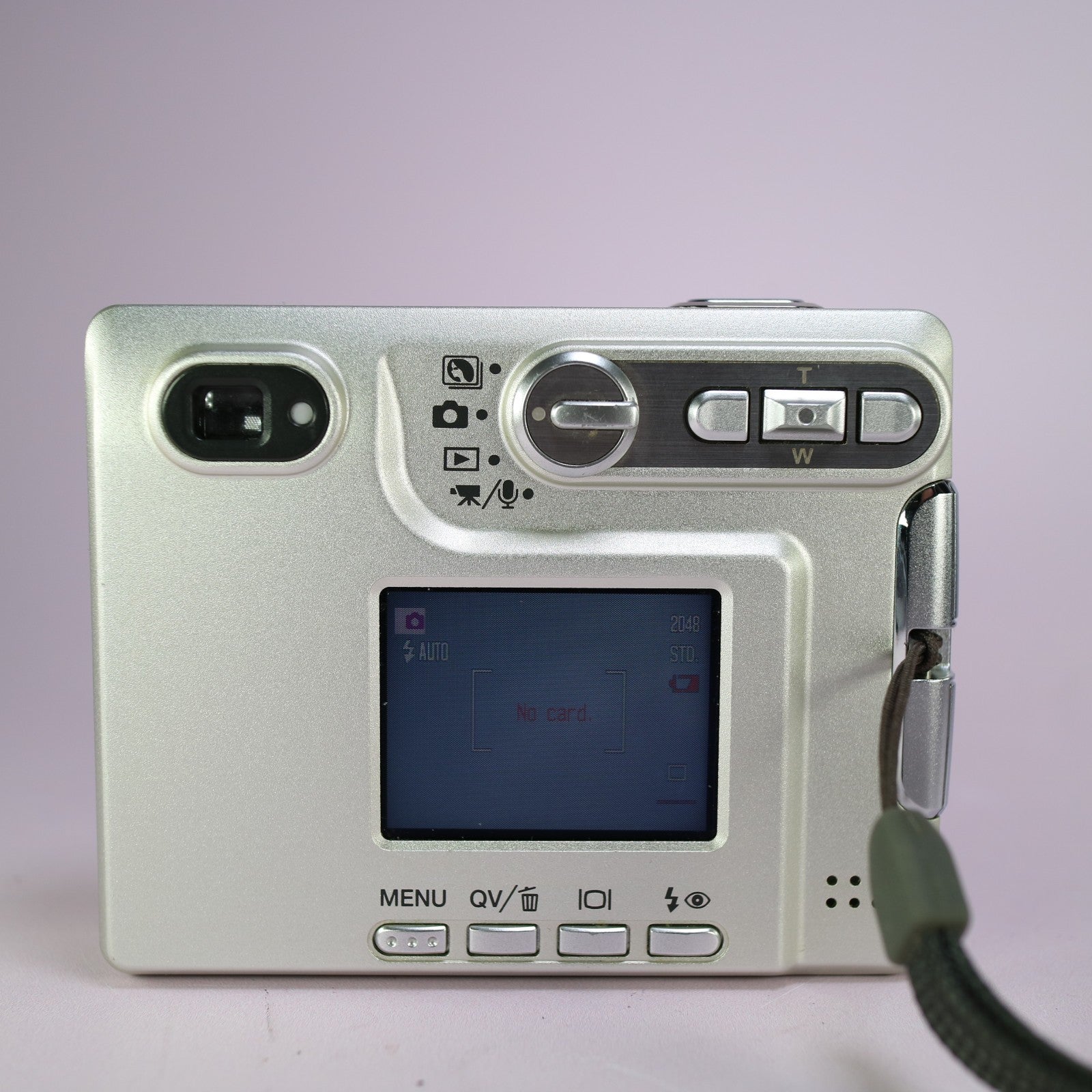 Minolta Dimage Xg 3.2MP Compact Digital Camera Silver Tested