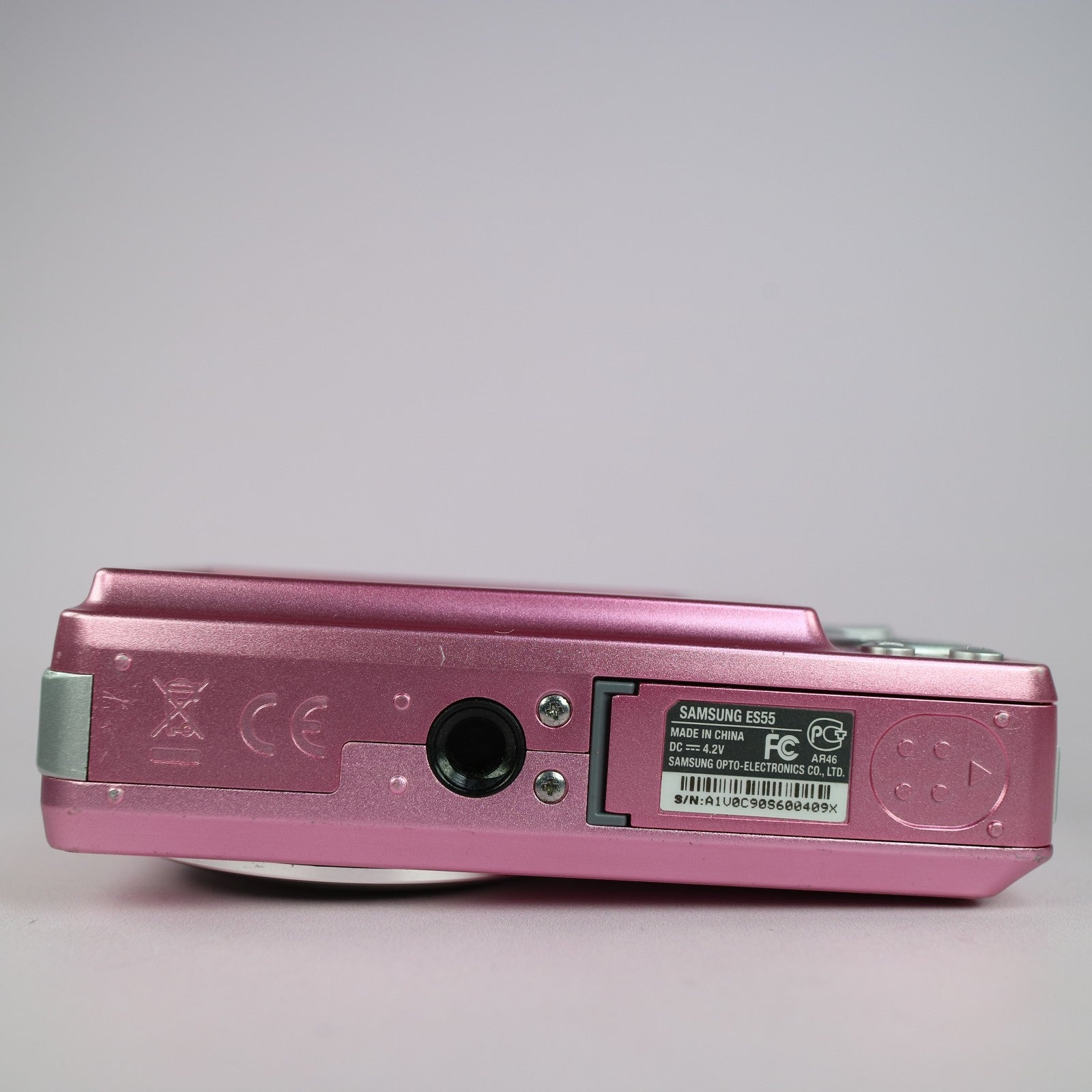 Samsung Digital Camera ES55 10.2MP Pink Tested Full Working Set