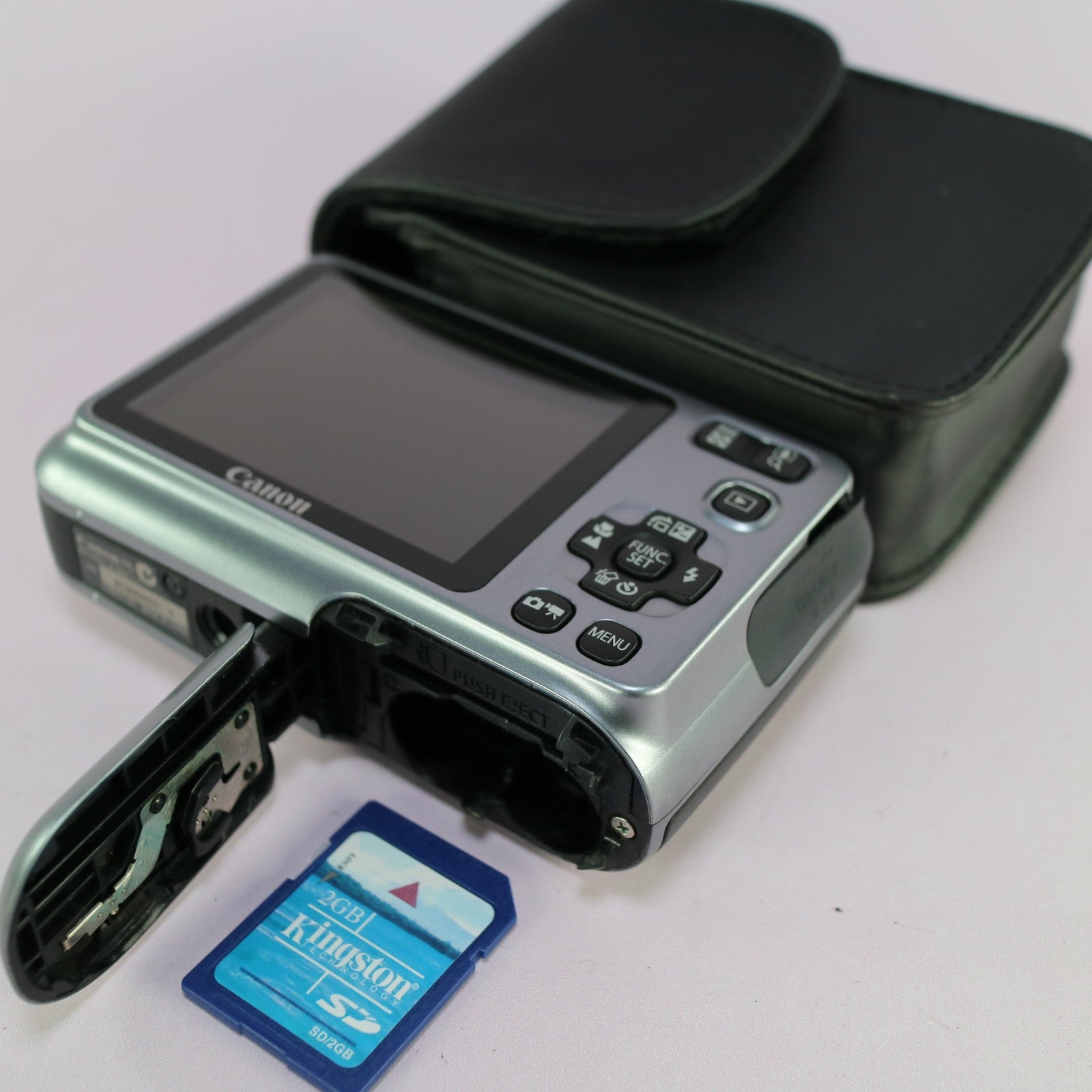 Canon Digital Camera PowerShot A490 10.0MP Silver Tested