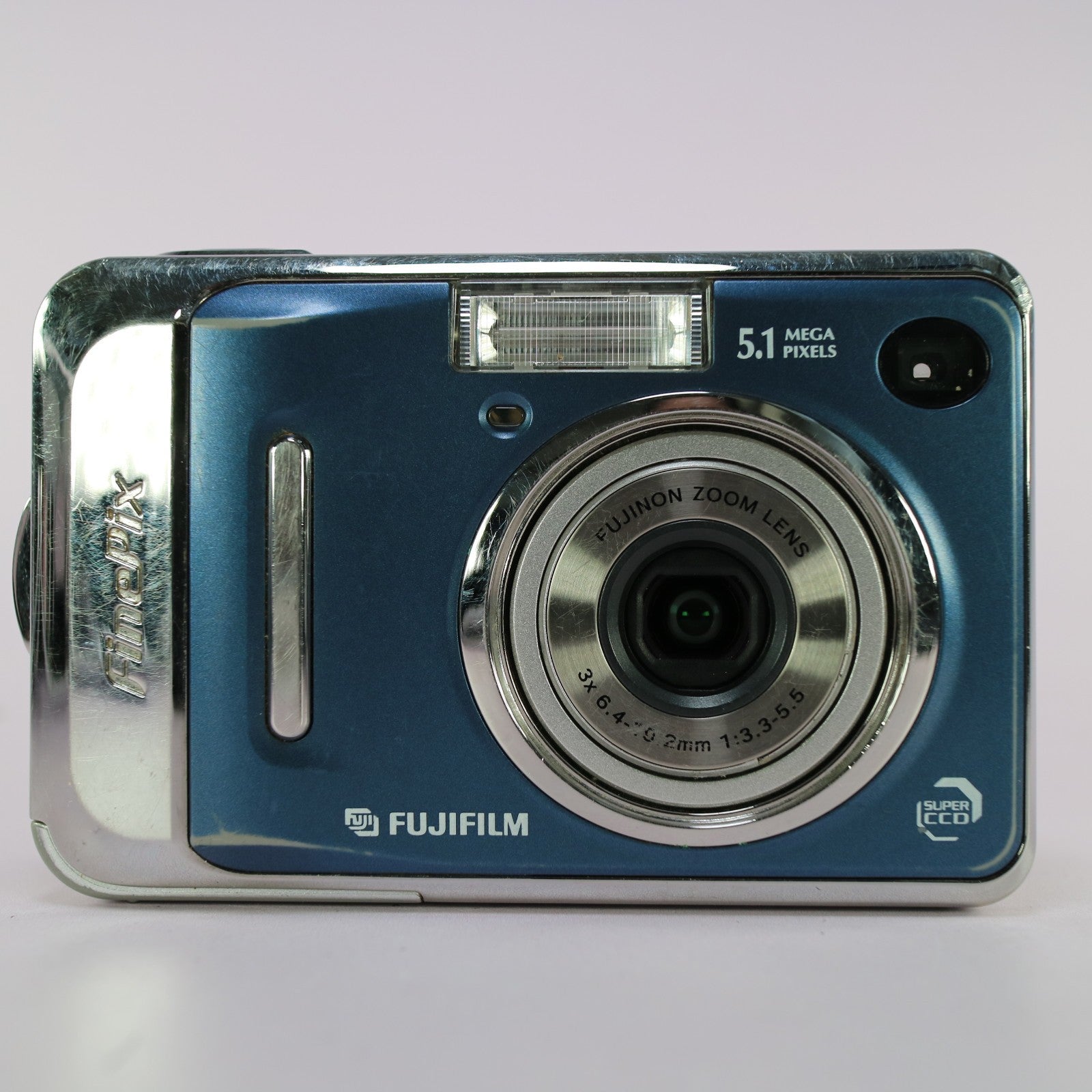 Fujifilm Digital Camera FinePix A500 5.1MP Blue Tested