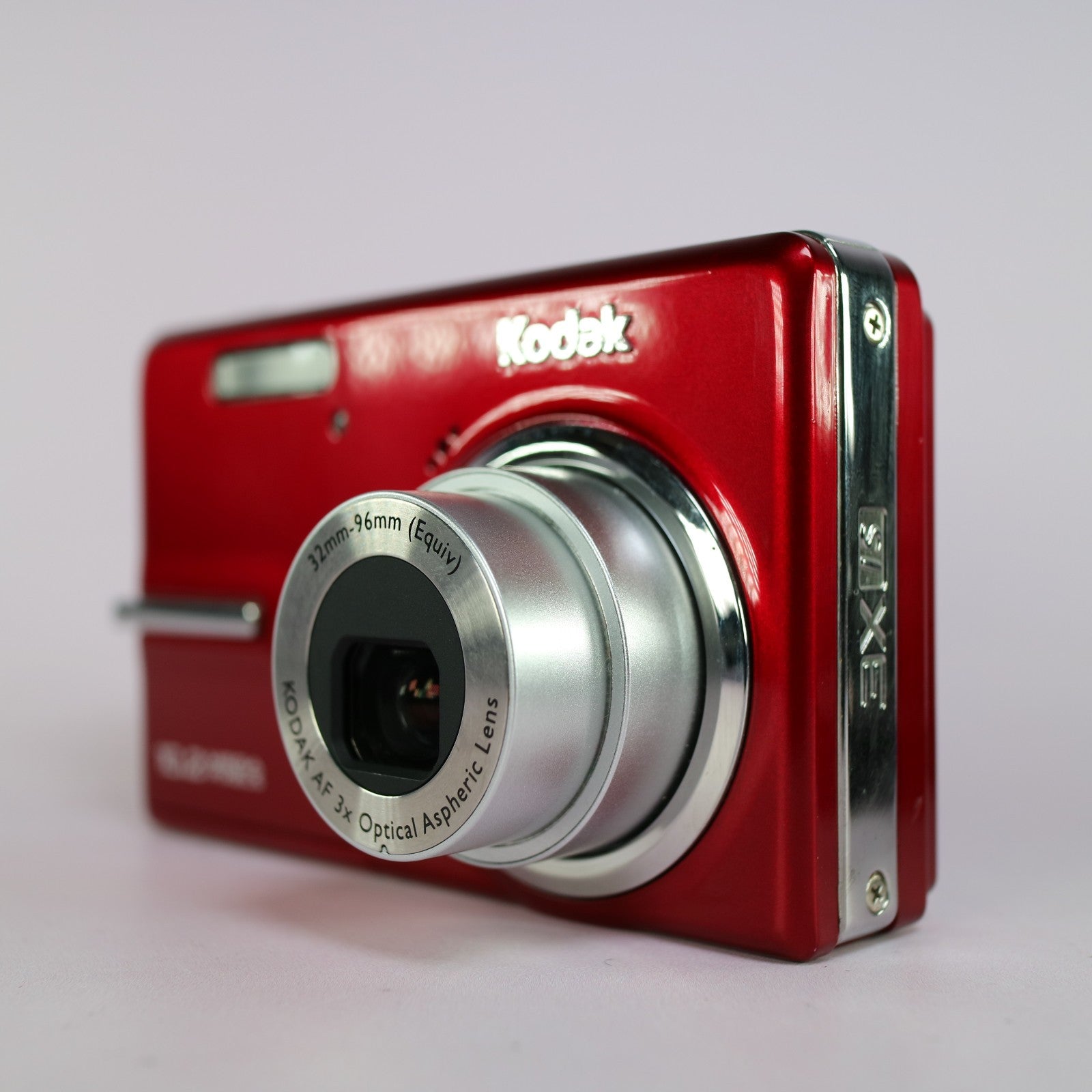 Kodak Digital Camera EasyShare M1073 IS 10.2MP Red Tested Full Working Set