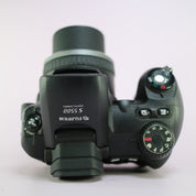 Fujifilm FinePix S5500 5.1MP Digital Bridge Camera Black Tested 10x Zoom