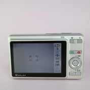 Casio Digital Camera Exilim EX-Z29 10.1MP Silver Tested Full Working Set