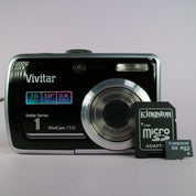 Vivitar Digital Camera Vivicam 7330 7.0MP Black Tested