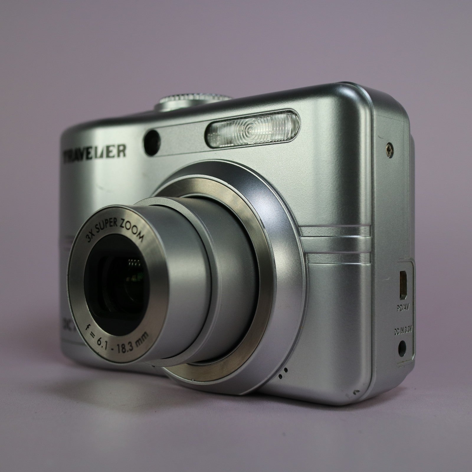 Traveler Digital Camera DC-7900 7.0MP Silver Tested