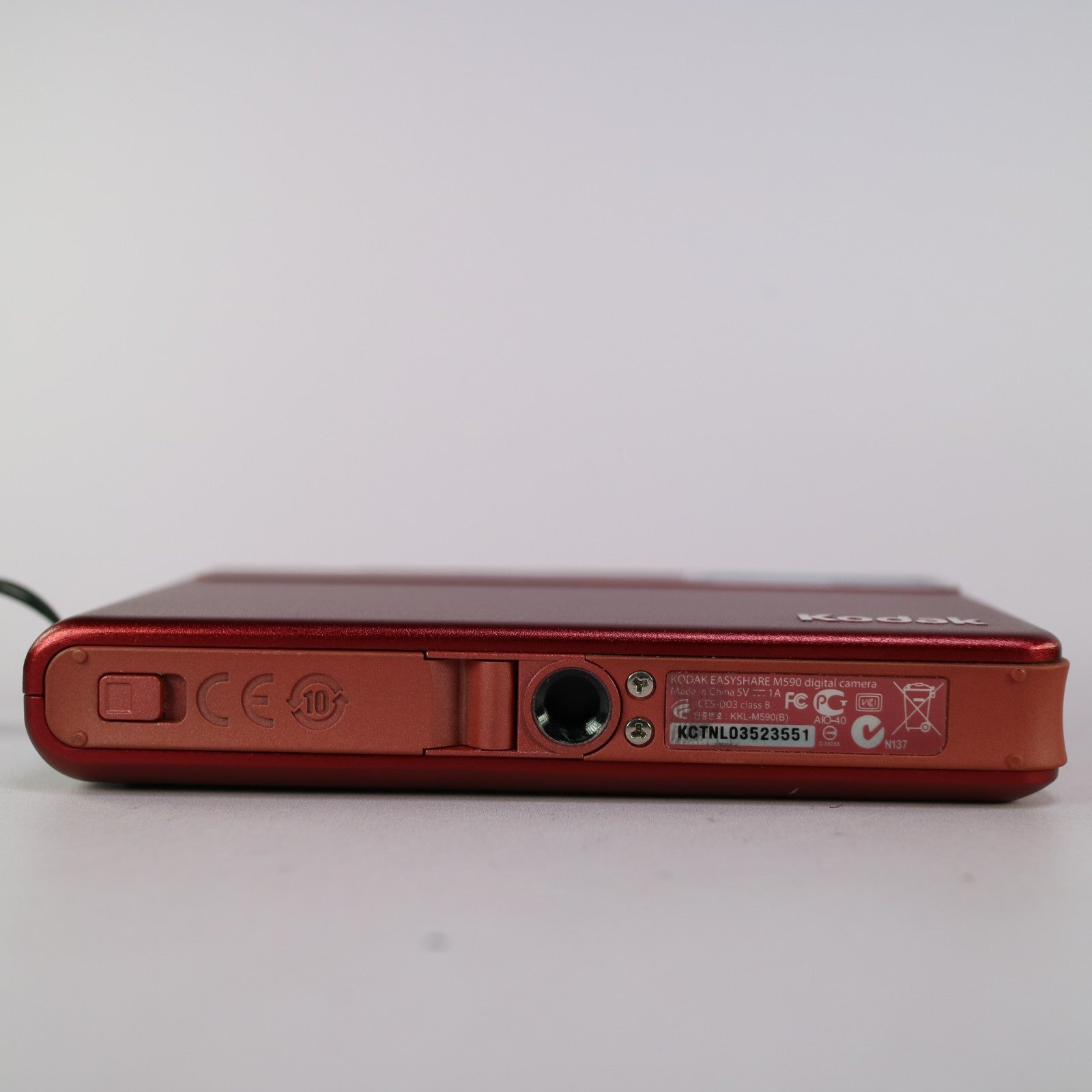 Kodak Digital Camera EasyShare M590 14.0MP Red Tested Full Working Set