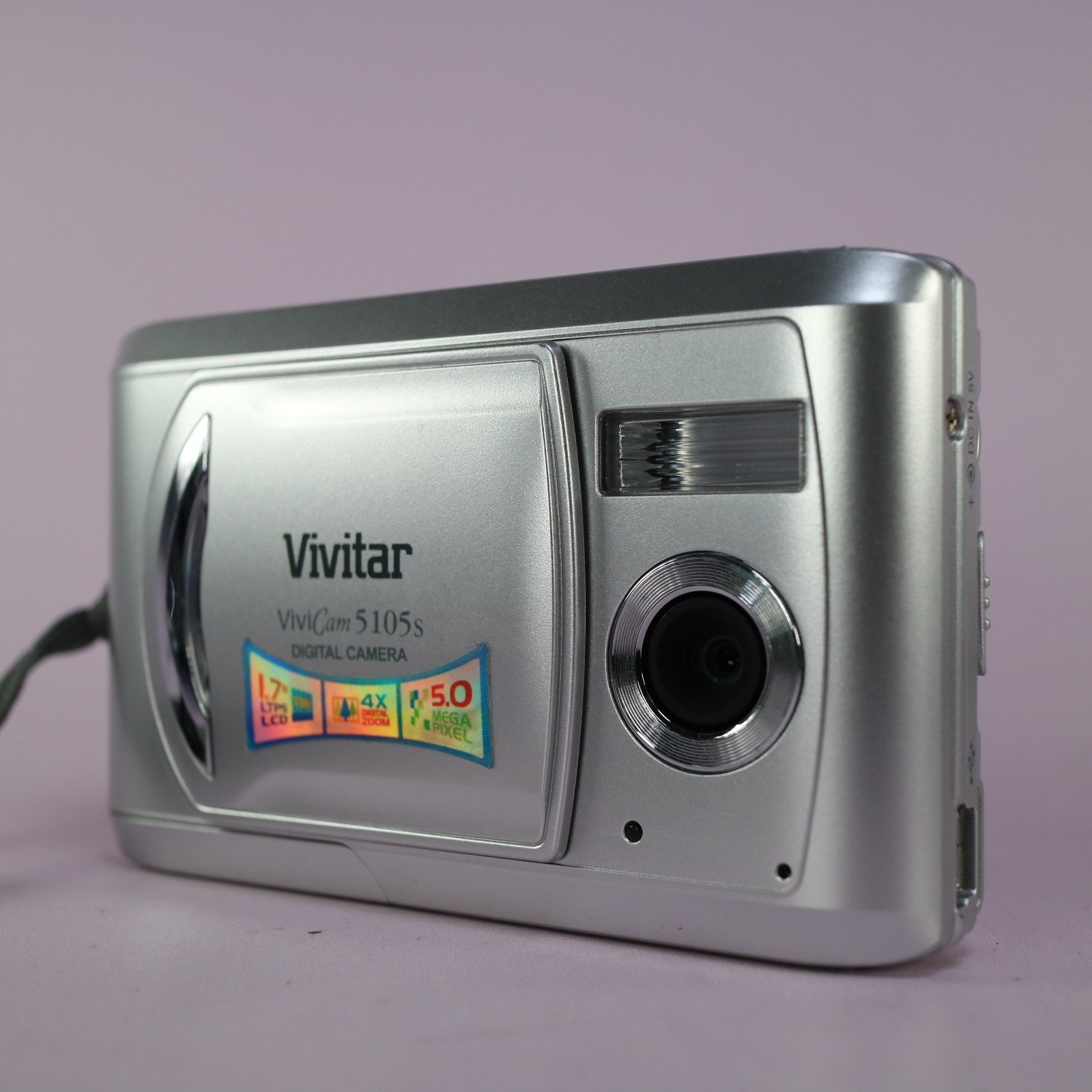 Vivitar Digital Camera Vivicam 5105s 5.0MP Silver Tested