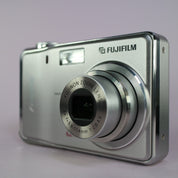 Fujifilm Digital Camera FinePix F470 6.0MP Silver Tested Full Set