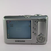 Samsung Digimax D73 7.2MP Compact Digital Camera Silver Tested