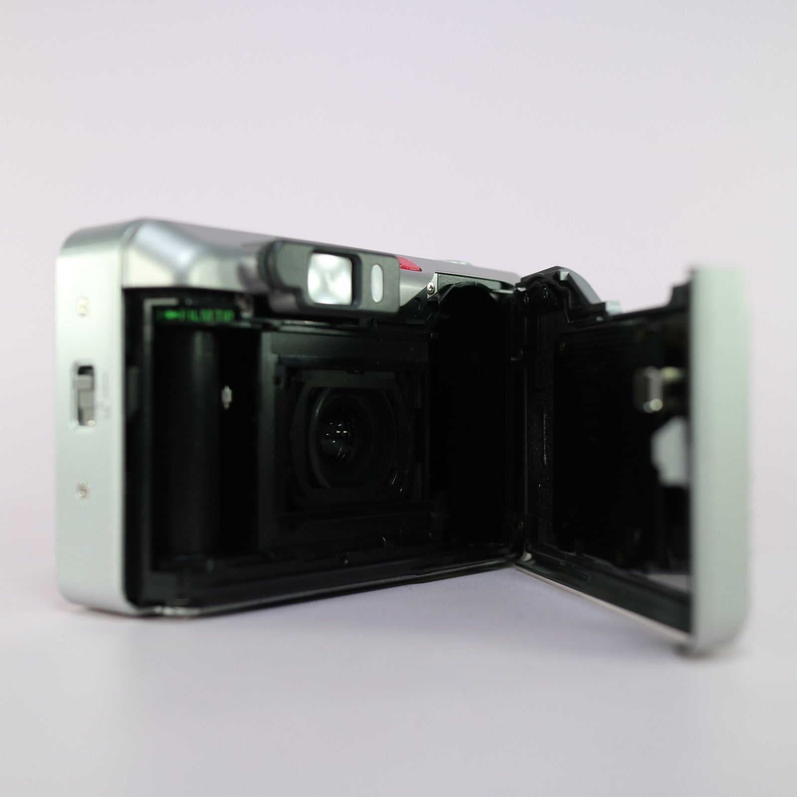 Fujifilm Zoom Date 160S 35mm Film Point and Shoot Camera Silver Tested