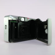 Fujifilm Zoom Date 160S 35mm Film Point and Shoot Camera Silver Tested