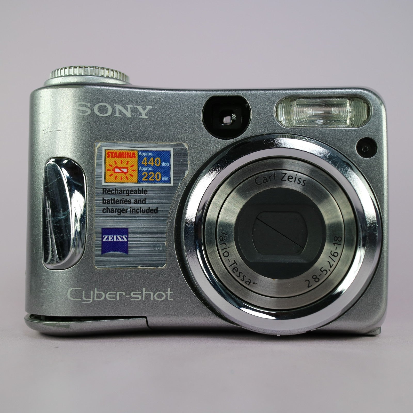 Sony Digital Camera Cybershot DSC-S80 4.1MP Silver Tested