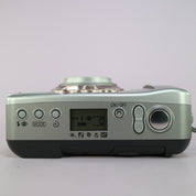 Canon Sure Shot 80u 35mm Film Point and Shoot Camera Silver Tested