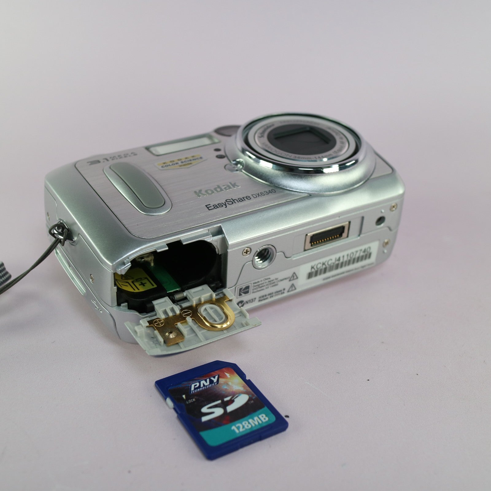 Kodak EasyShare DX6340 3.1MP Compact Digital Camera Silver Tested