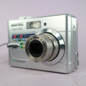 Pentax Optio 50L 5.0MP Compact Digital Camera Silver Tested