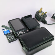 Casio Digital Camera Exilim EX-S6 12.1MP Silver Tested Full Working Set