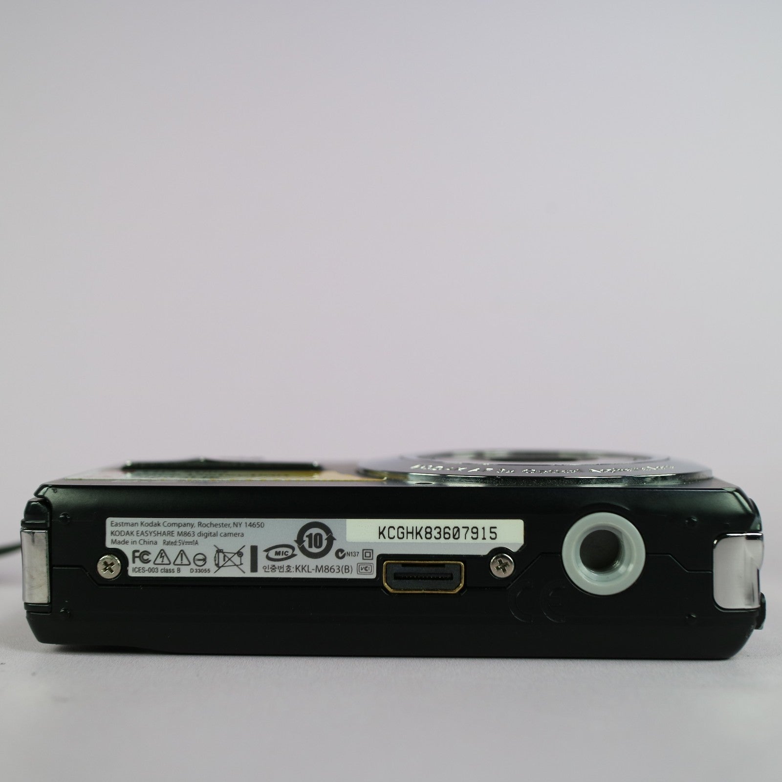 Kodak Digital Camera EasyShare M863 8.2MP Black Tested Full Working Set
