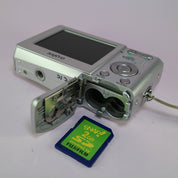 Sanyo VPC-S760 7.1MP Compact Digital Camera Silver Tested