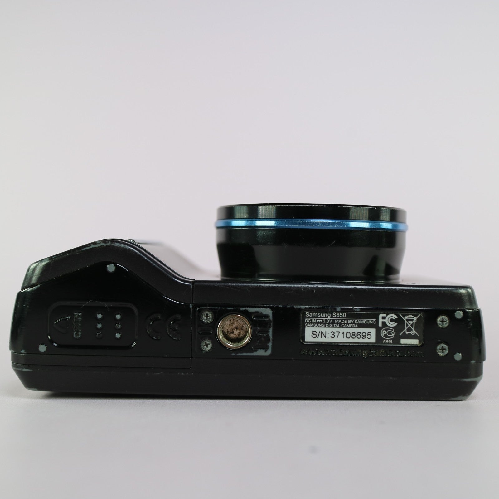 Samsung Digimax S850 8.1MP Compact Digital Camera Black Tested
