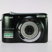 Nikon Digital Camera Coolpix L25 10.1MP Black Tested