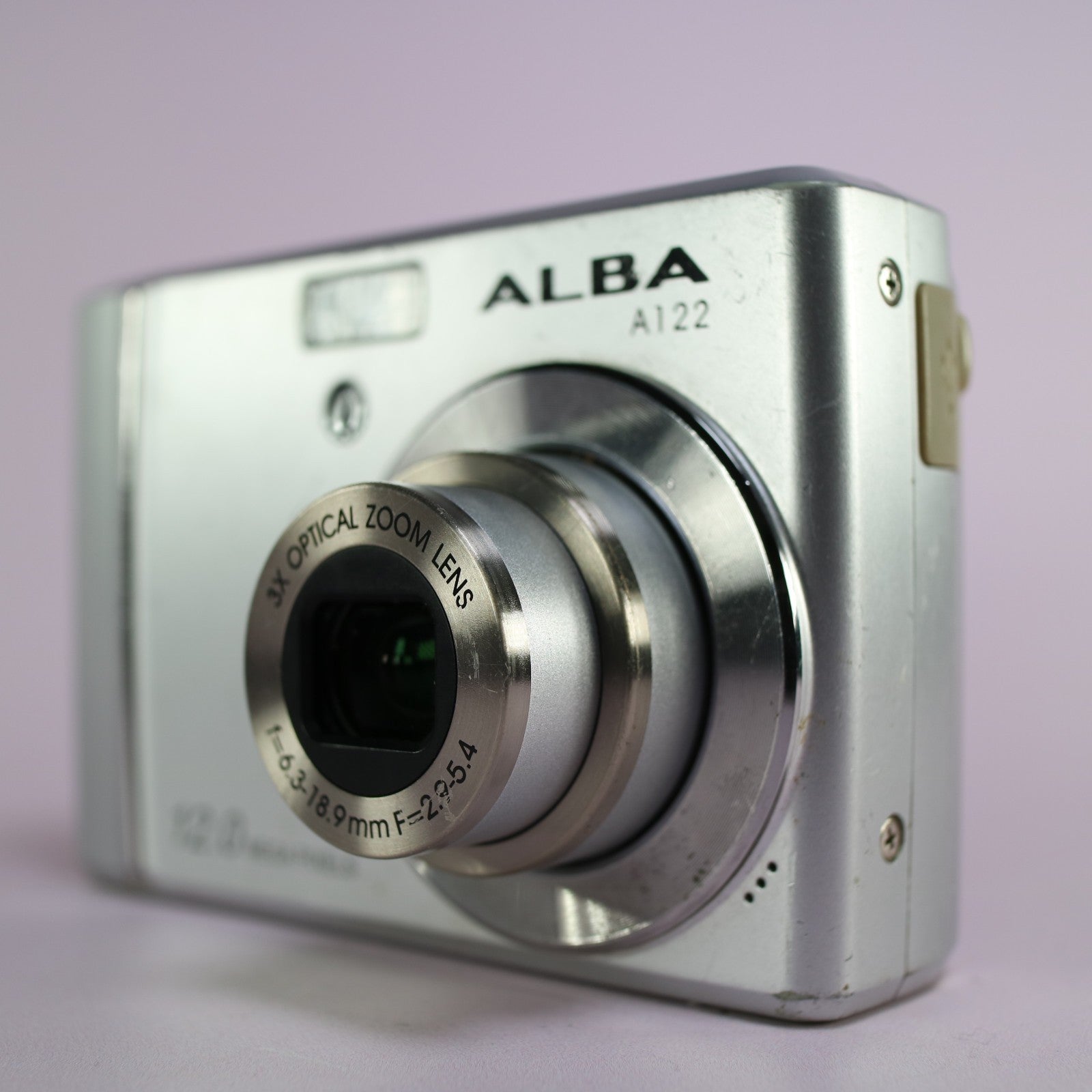 Alba A122 12.0MP Compact Digital Camera Silver Tested