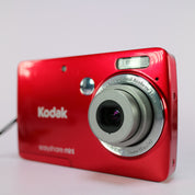 Kodak Digital Camera EasyShare Mini M200 10.0MP Red Tested Full Working Set