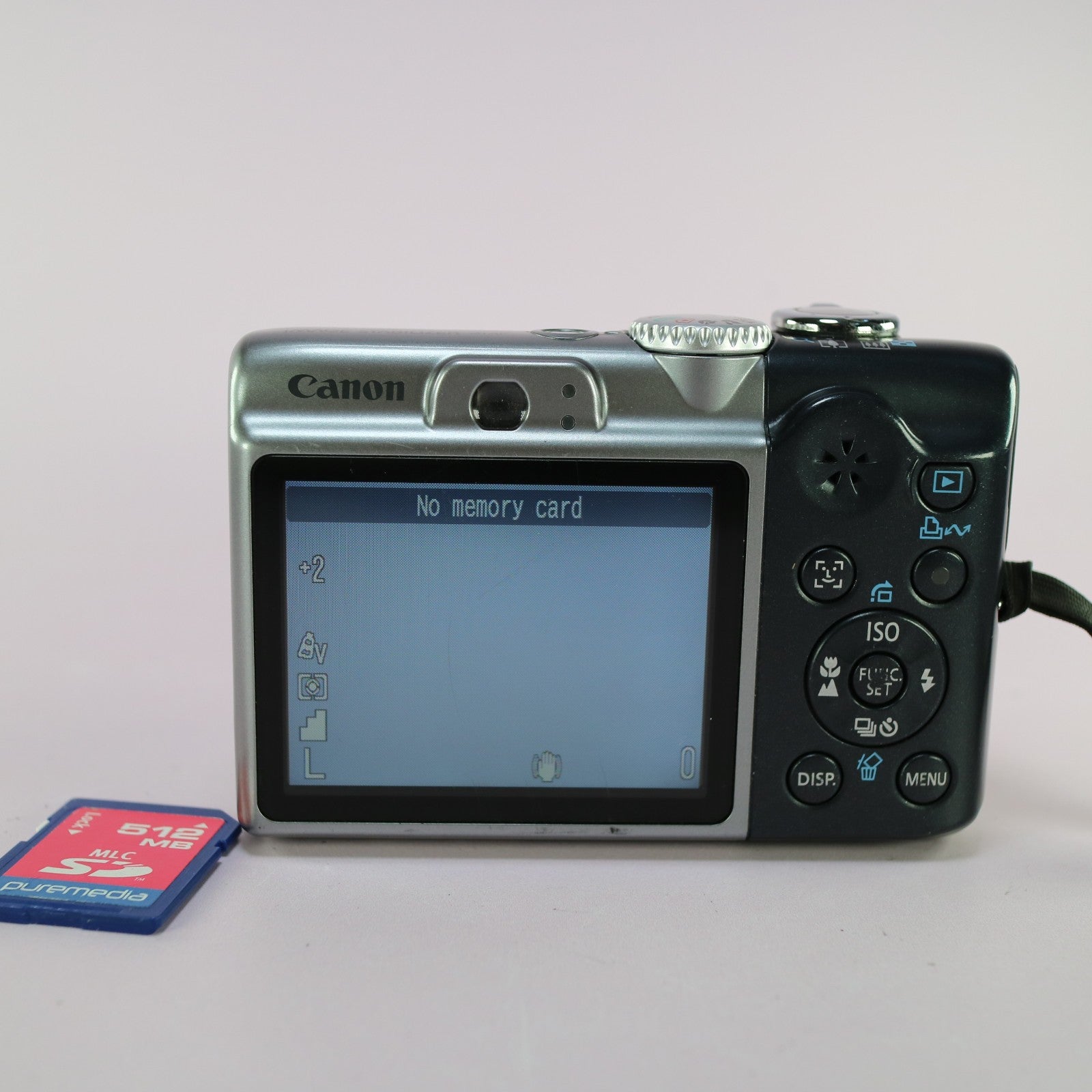 Canon Digital Camera PowerShot A1000 IS 10.0MP Silver Tested