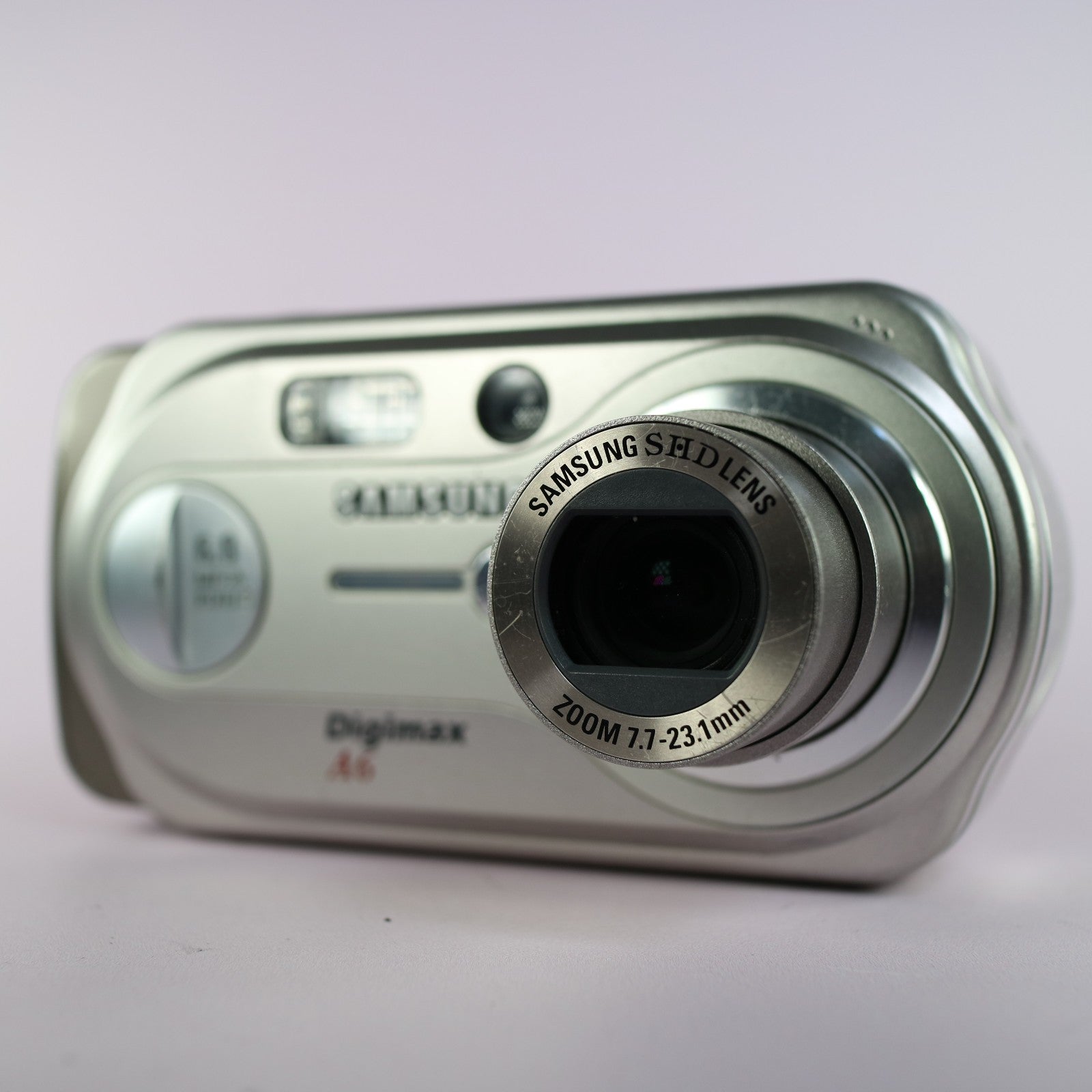 Samsung Digimax A6 6.0MP Compact Digital Camera Silver Tested