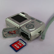 Sanyo Xacti VPC-S5 5.0MP Compact Digital Camera Silver Tested