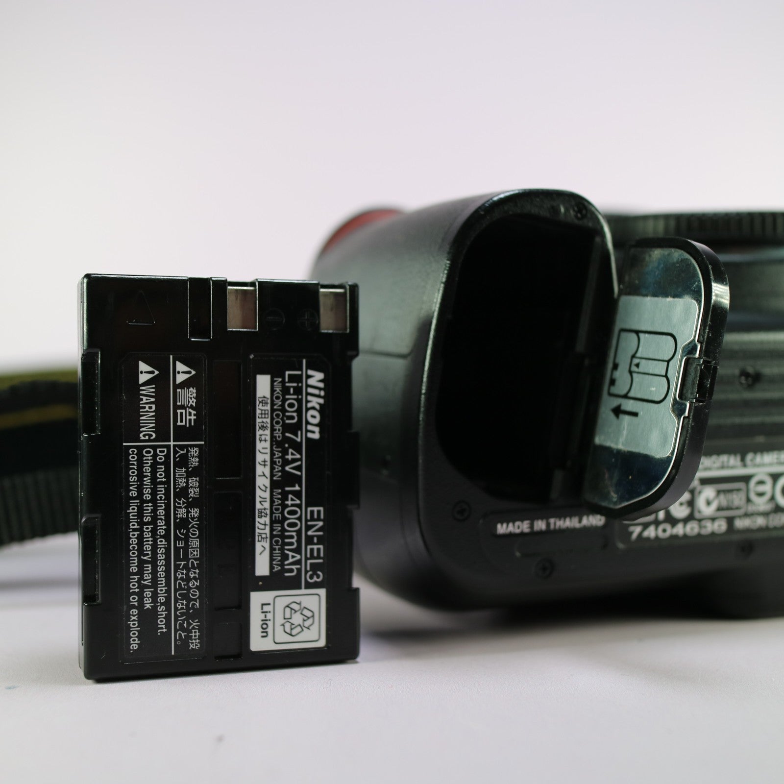 Nikon Digital SLR D50 6.1MP Black Body Only Tested 3130 Actuations