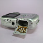 Olympus Camedia C-160 Zoom 2.0MP Compact Digital Camera Silver Tested