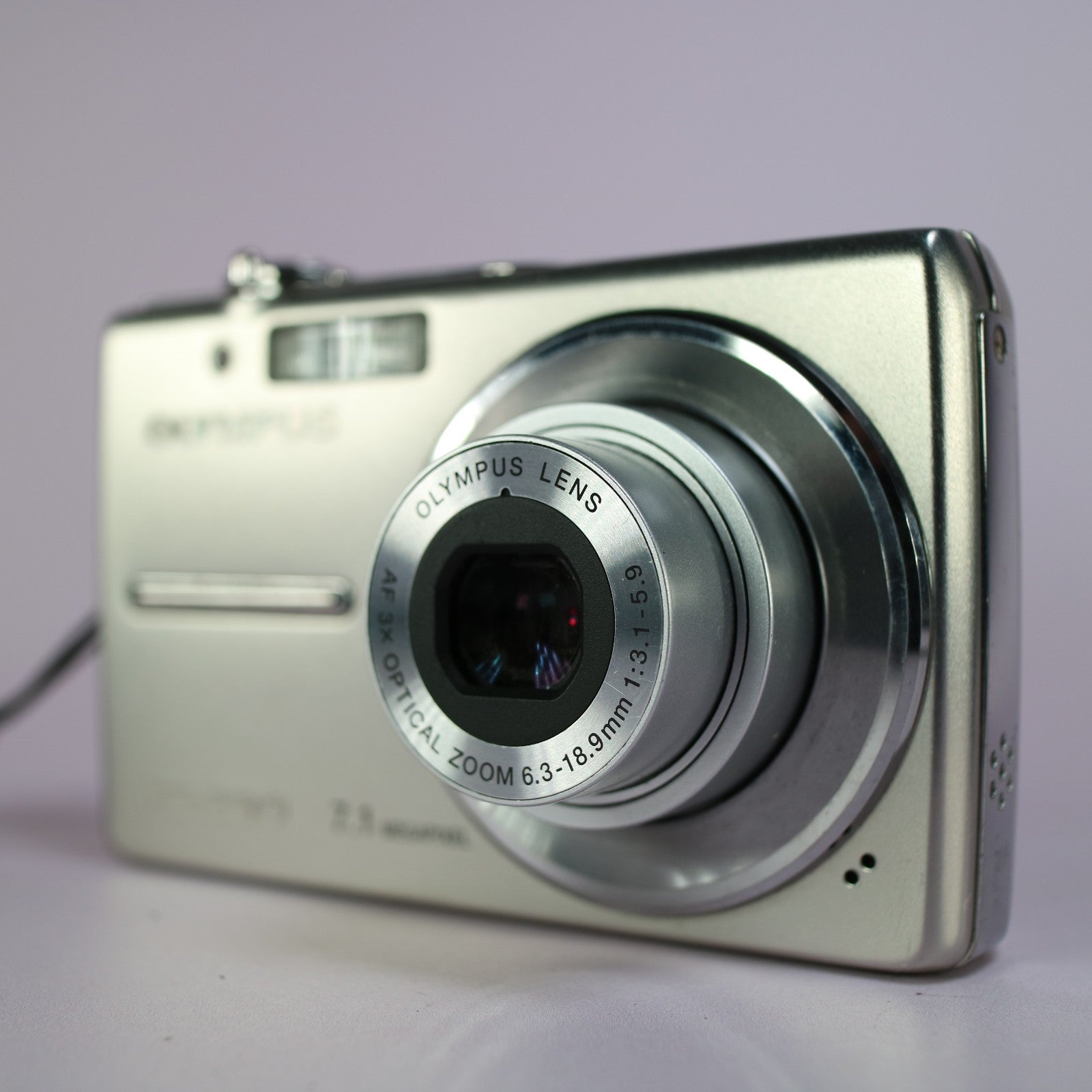 Olympus Digital Camera FE-230 7.1MP Silver Tested Full Set