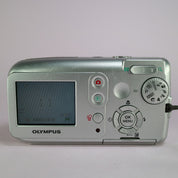 Olympus Digital Camera Camedia D-545 Zoom 4.0MP Silver Tested