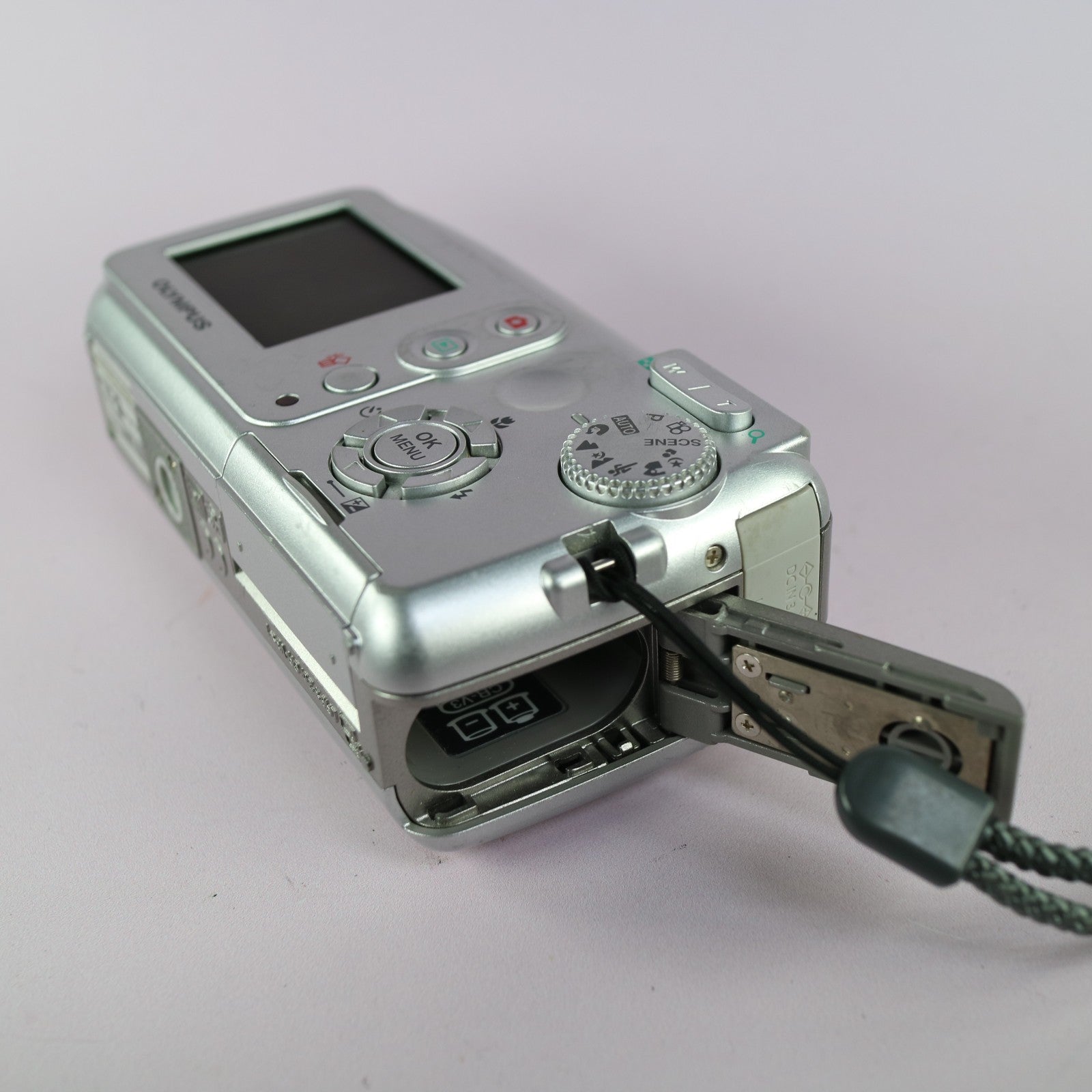 Olympus Digital Camera Camedia C-480 Zoom 4.0MP Silver Tested