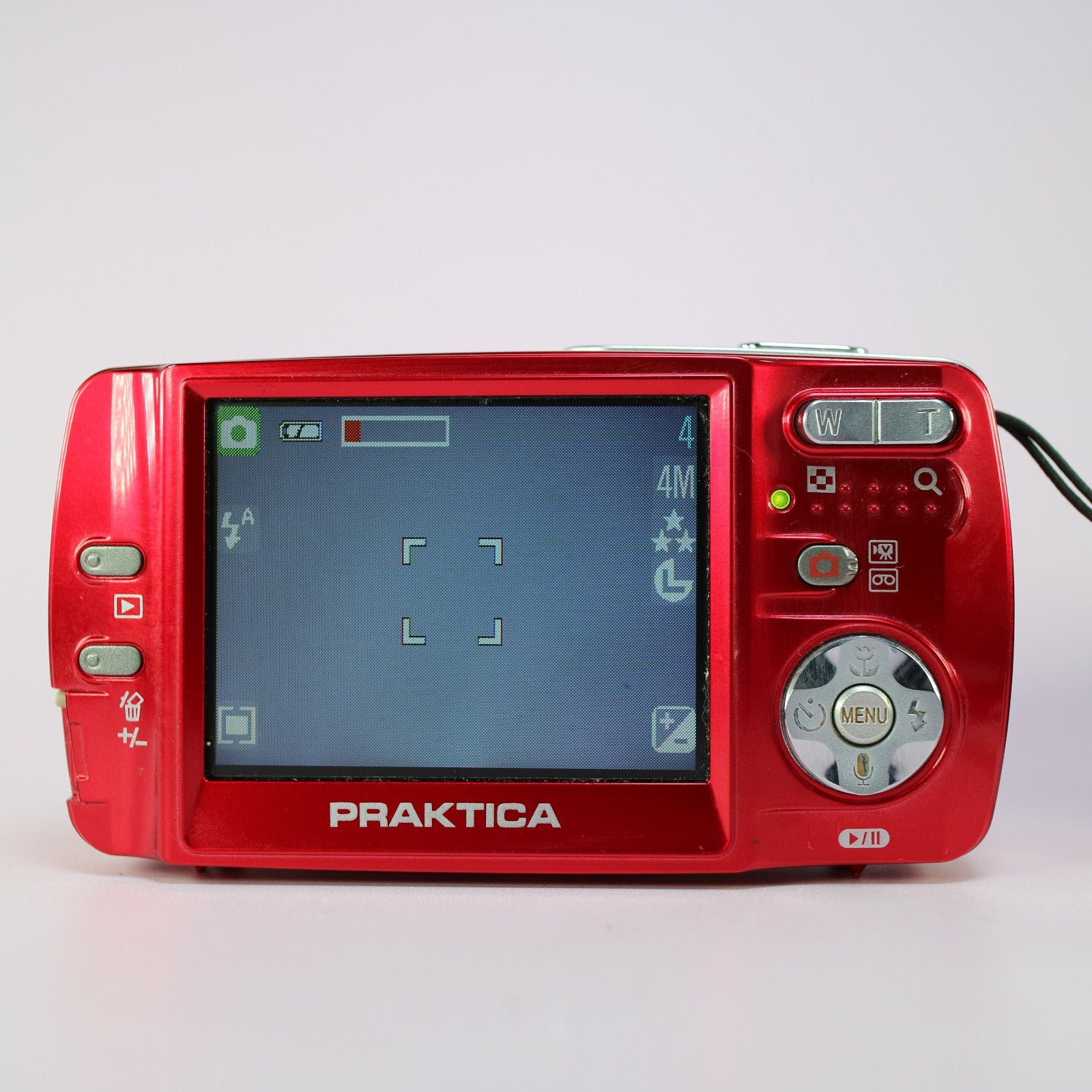 Praktica Digital Camera DCZ 6.3 6.0MP Red Tested