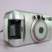 Canon Sure Shot 80u 35mm Film Point and Shoot Camera Silver Tested