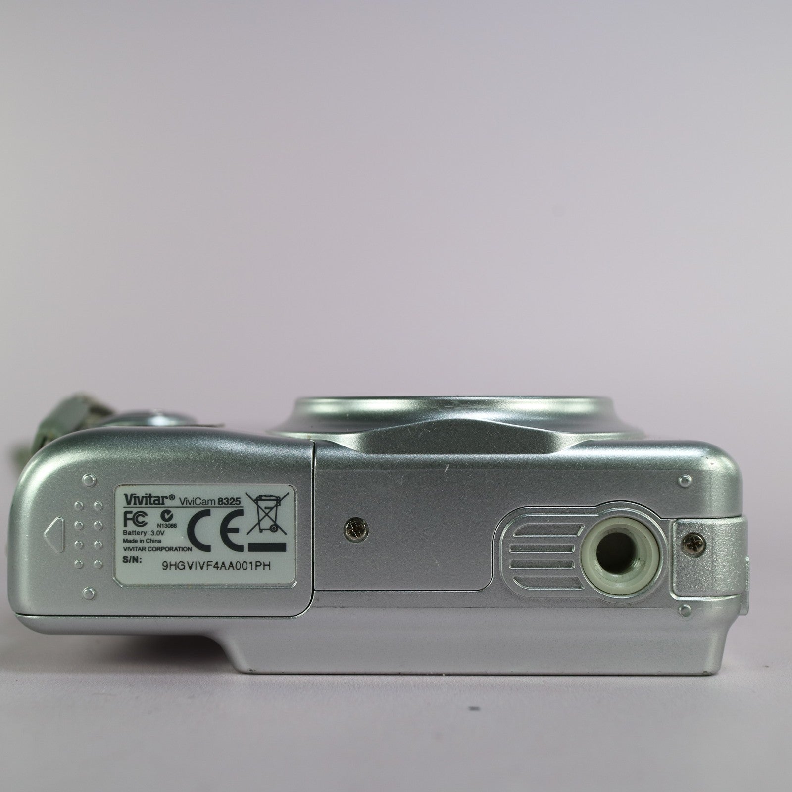 Vivitar Digital Camera Vivicam 8325 8.0MP Silver Tested