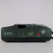 Olympus AF-10 Twin 35mm Film Point and Shoot Camera Grey Tested